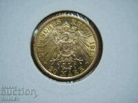 20 Mark 1913 Germany (Prussia) (20 marks) /3/ - AU (gold)