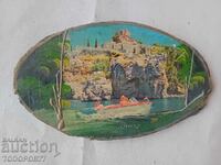 Old wooden souvenir from Ohrid