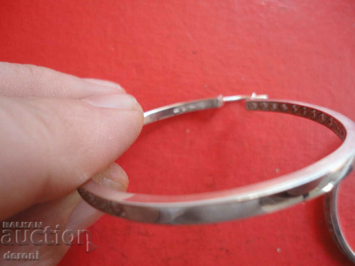 Livrarea Cercei de designer de argint cercei cu pietre