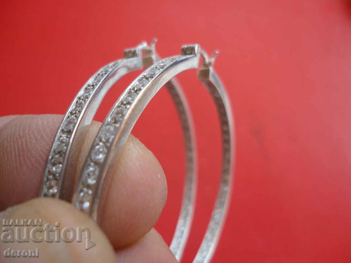 Cercei de designer de argint cercei cu pietre - 7