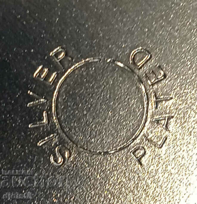 Auction Silver Plated NATO Plate Auction Silver Plated NATO Plate