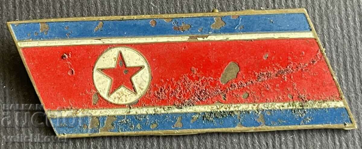 36800 Северна Корея национален флаг на страната 60-те г.