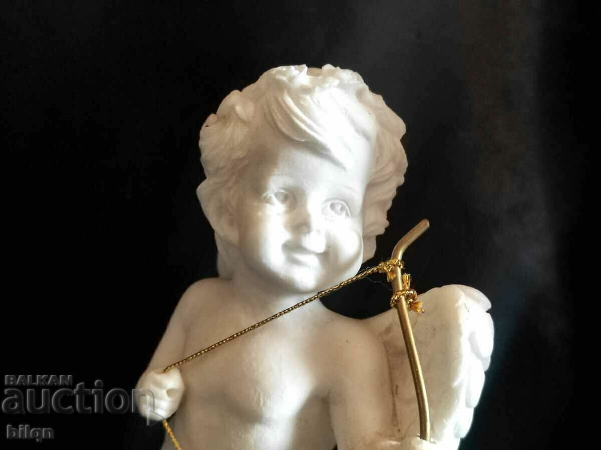 Δημοπρασία Όμορφο αγαλματίδιο από αλάβαστρο-χερουβείμ Δημοπρασία Όμορφο αγαλματίδιο από αλάβαστρο-χερουβείμ