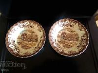 Rare Collectible Johnson Bros. Porcelain Plates