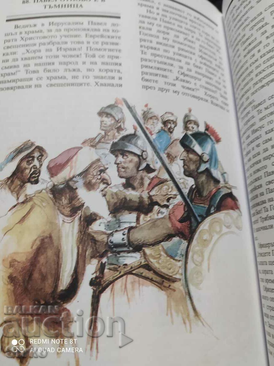 Auction  Children's Bible, many illustrations