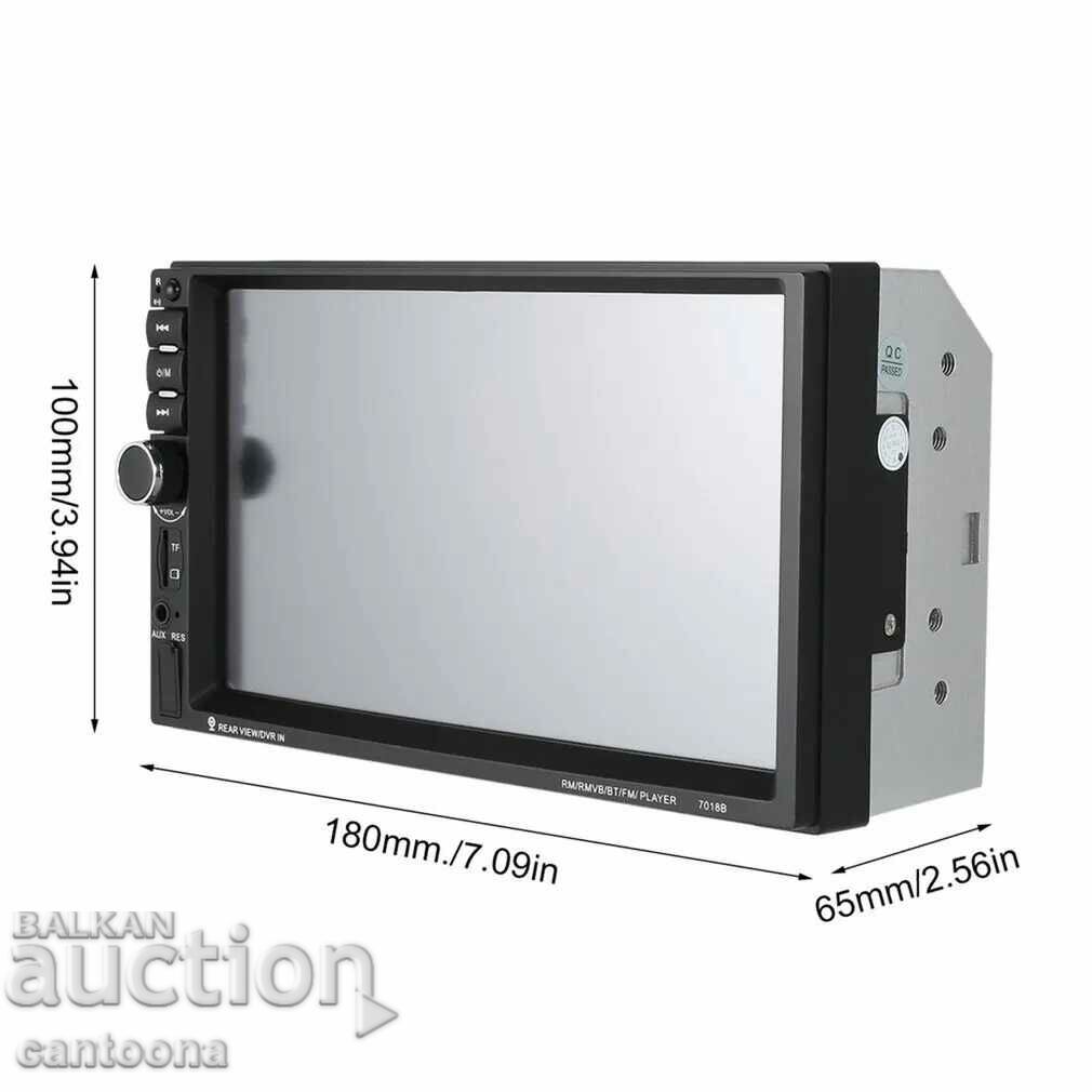 Delivery of Multimedia 7018B, 7", Bluetooth, MP5, Mirrol Link + camera