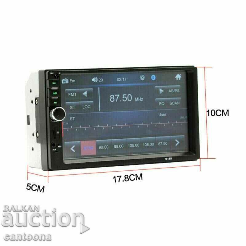 Multimedia 7018B, 7", Bluetooth, MP5, Mirrol Link + camera - 6