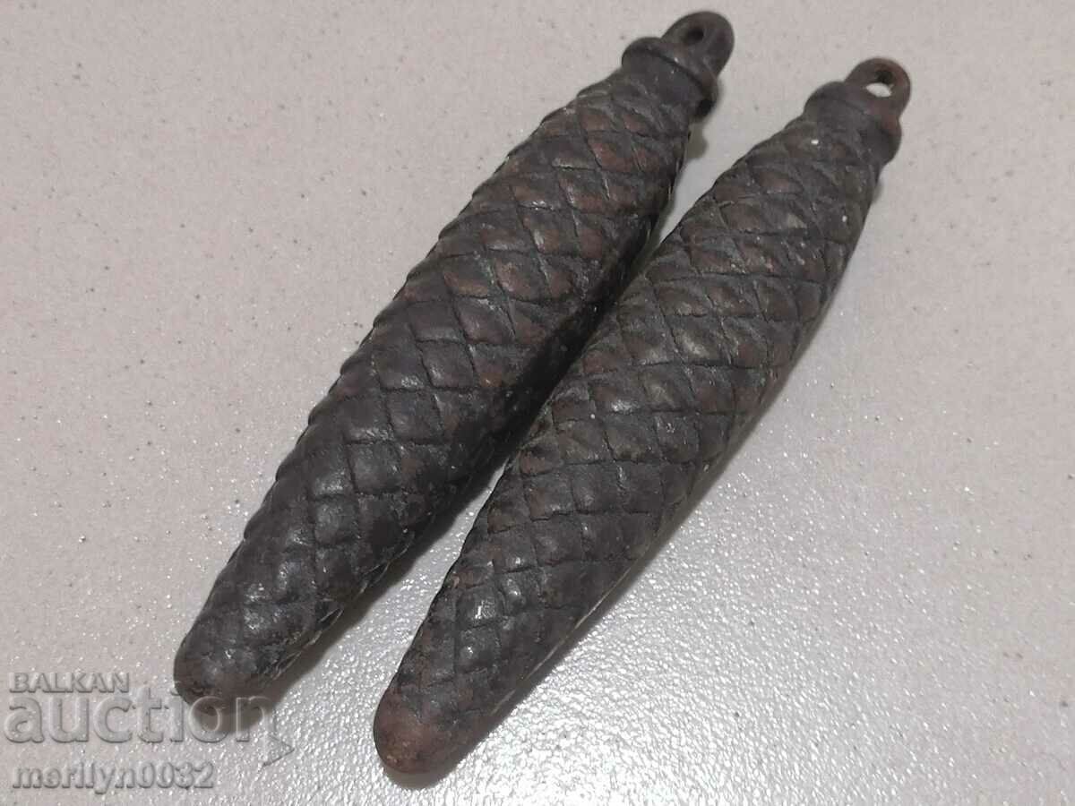 Knobs for an old Soviet cuckoo clock USSR with price 29.00 BGN | € 14.83