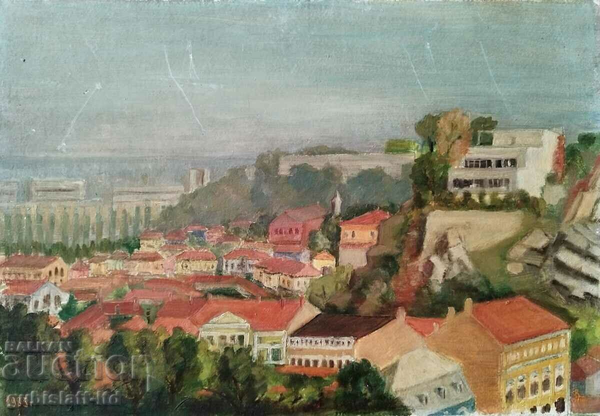 Picture, "Plovdiv horizons", art. V. Trifonov, 1983