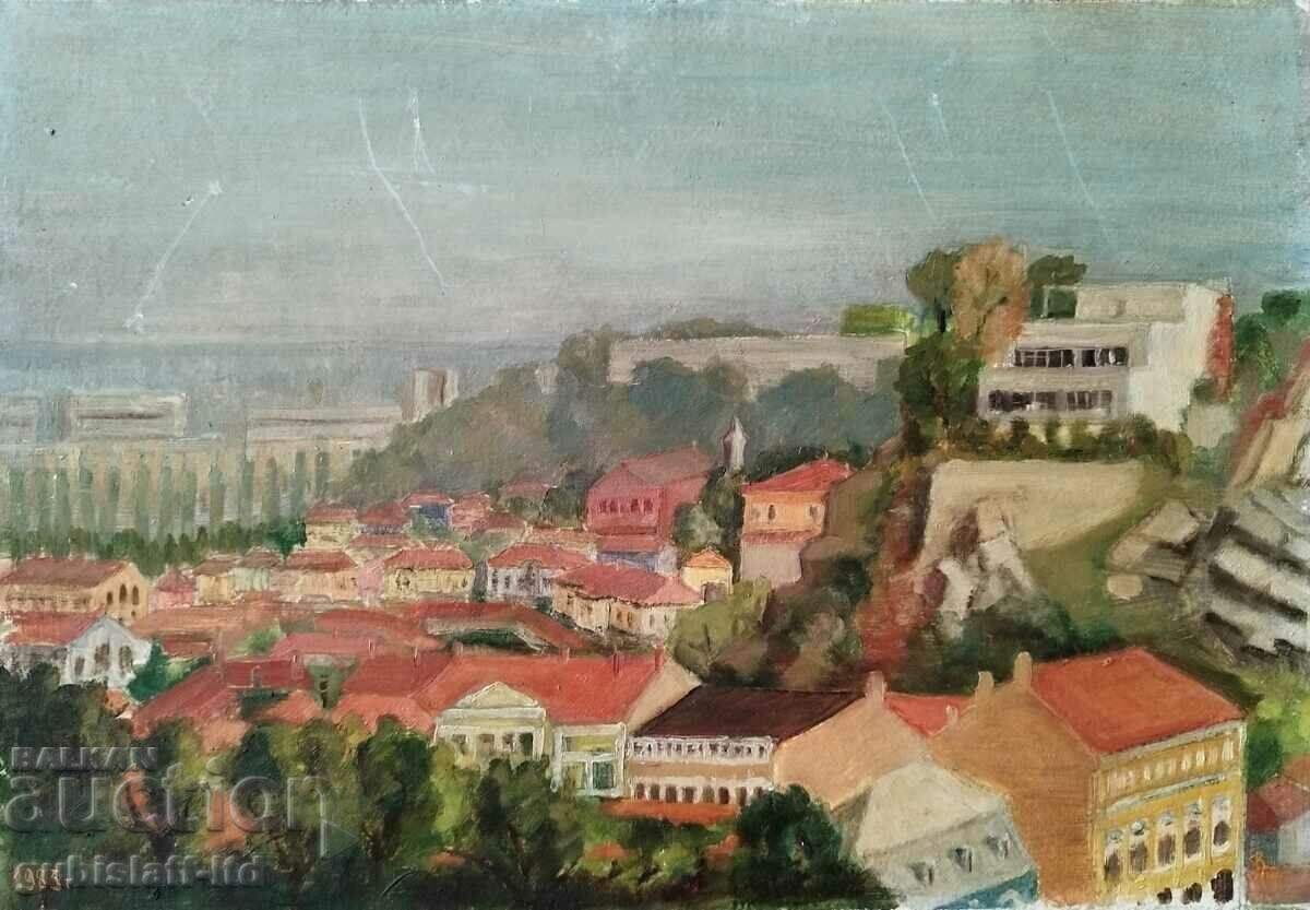 Εικόνα, "Plovdiv horizons", τέχνη. V. Trifonov, 1983