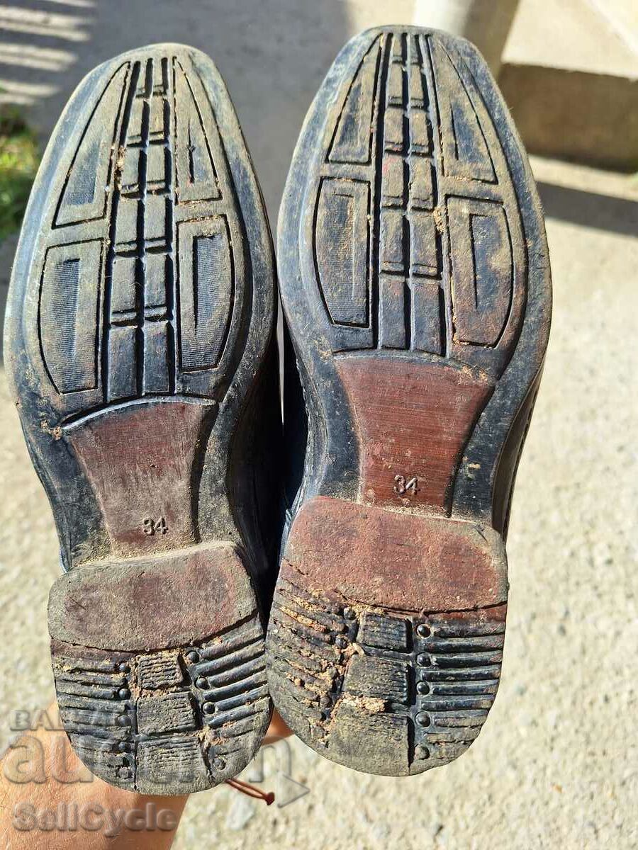 Аукцион ✅ КАЧЕСТВЕНИ ОБУВКИ ОТ ЕСТЕСВЕНА КОЖА РАЗМЕР 34 ❗