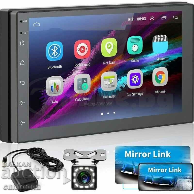 Multimedia auto 2DIN, Android 12, navigatie GPS + camera cu preț 154.99 BGN | € 79.25