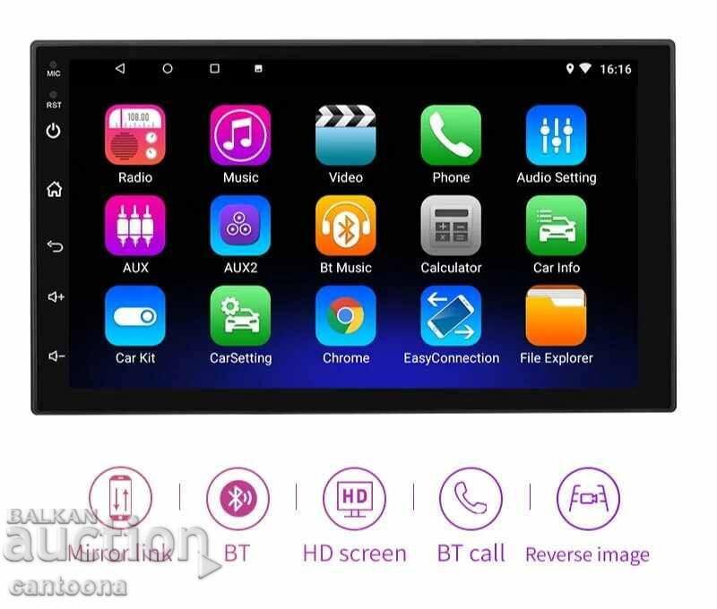 Licitație Multimedia auto 2DIN, Android 12, navigatie GPS + camera