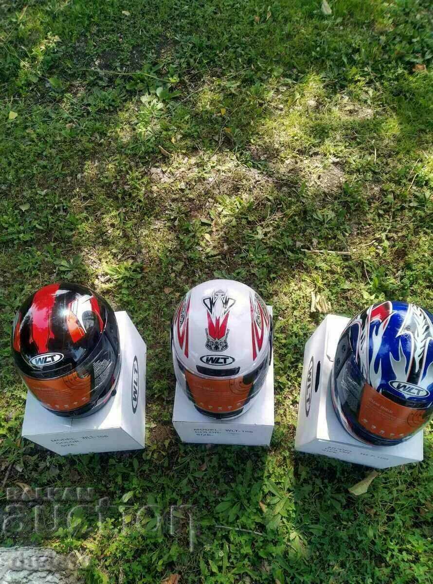 Auction Motorcycle helmet with visor WLT Aero Advantage Racing size Auction Motorcycle helmet with visor WLT Aero Advantage Racing size