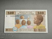 Банкнота - Централни африкански щати - 500 франка | 2002г.