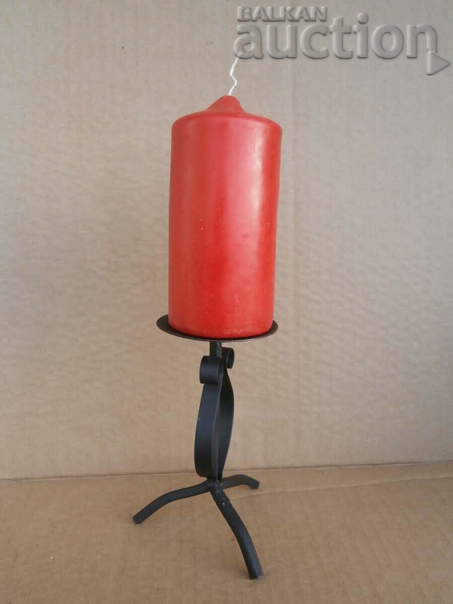 retro vintage candle holder