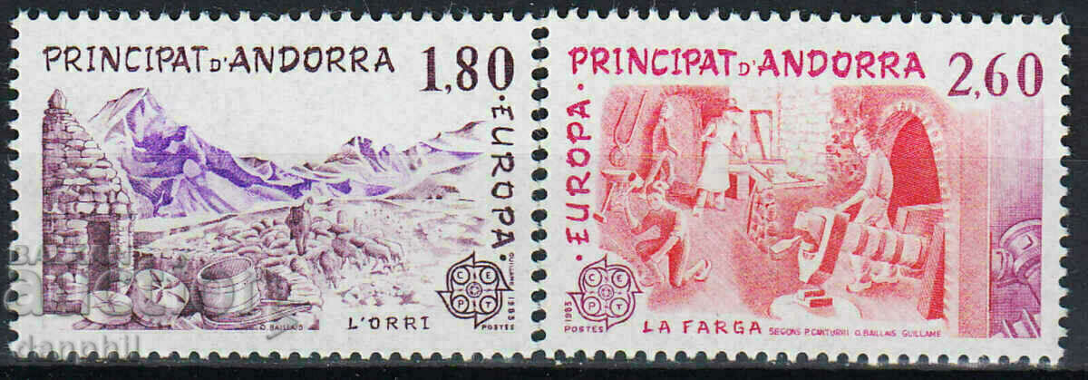 Andorra franceză 1983 Europa CEPT (**) curat, -