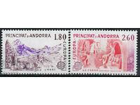 Френска Андора 1983 Eвропа CEПT (**) чисти, -