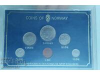 Σετ νομισμάτων Νορβηγίας από το 1980