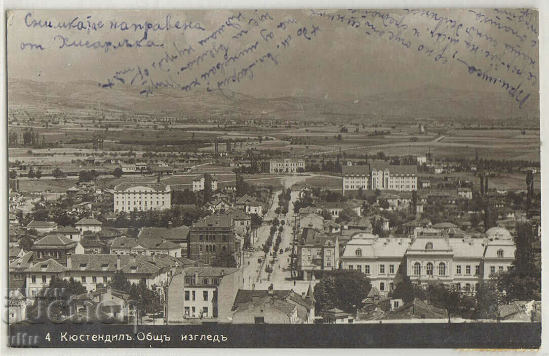 Bulgaria, Kyustendil, general view, 1934