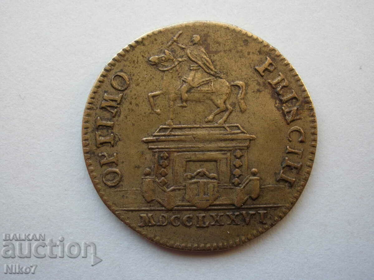 Licitație Franța-Ludovic al XVI-lea-1776-monedă, jeton, jeton. Licitație Franța-Ludovic al XVI-lea-1776-monedă, jeton, jeton.