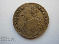 France-Louis XVI-1776-coin, token, token.