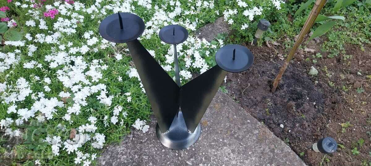 A large candlestick