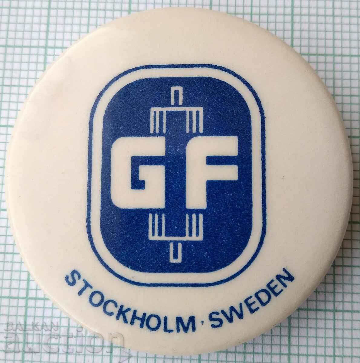 15386 Insigna - GF Stockholm Suedia