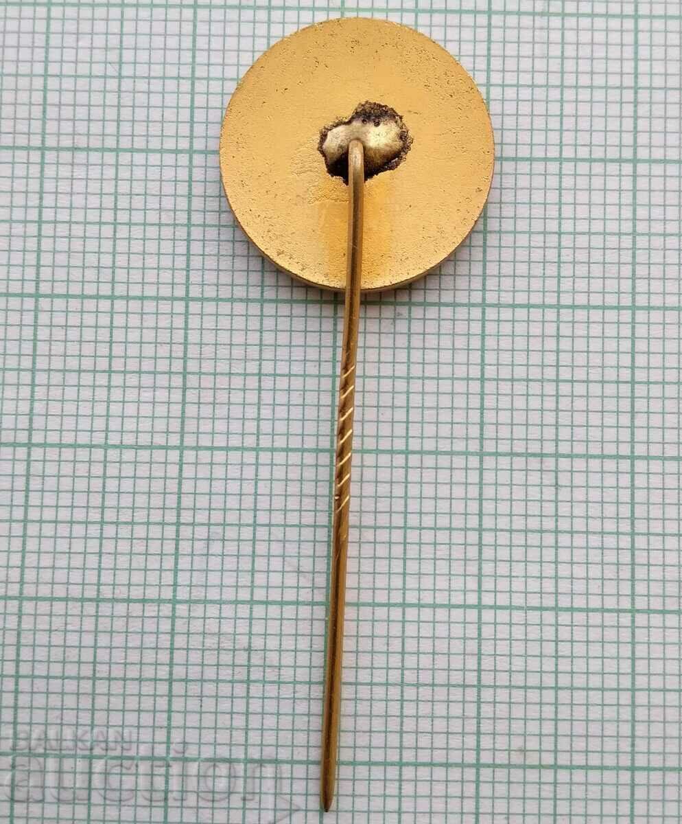 Auction 15394 Badge - Mashpriborintorg USSR - bronze enamel Auction 15394 Badge - Mashpriborintorg USSR - bronze enamel