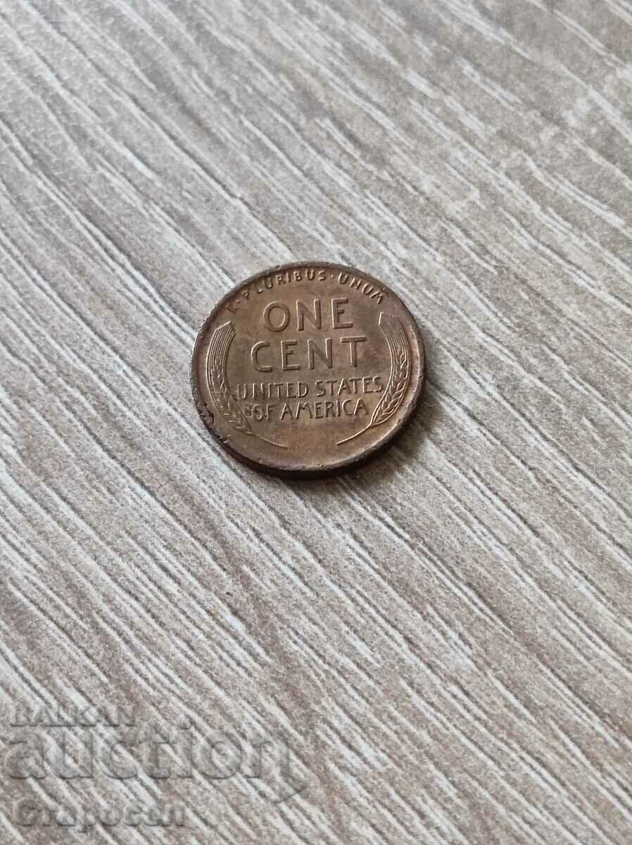 1 cent 1919 SUA 1 cent 1919 SUA