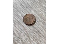 1 cent 1919 USA