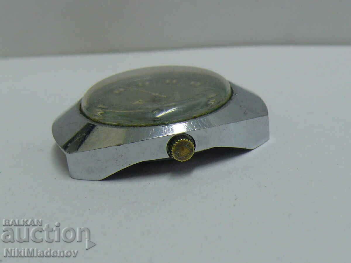 Delivery of Soviet POLET/POLJOT Men's wristwatch, working Delivery of Soviet POLET/POLJOT Men's wristwatch, working