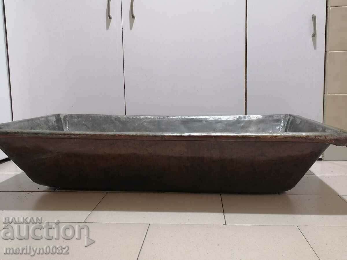 Old copper trough household vessel basin copper - 7 Old copper trough household vessel basin copper - 7