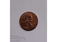 1 Cent SUA 1996 1 Cent 1996 Moneda SUA Lincoln