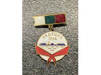 Bulgaria Old enameled badge sign steamer Radetsky