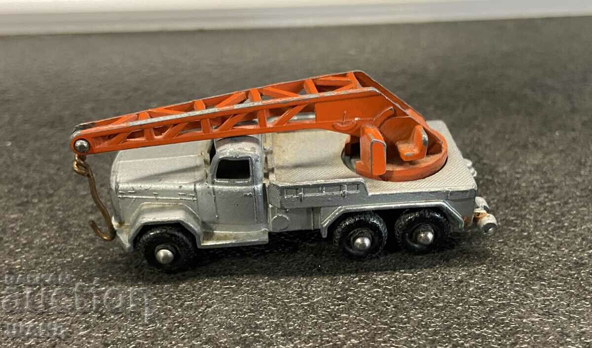 MATCHBOX UK Old Metal Toy Model Truck Crane