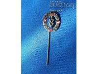 ❗ Rare German IVV 4 Shield Spo Hiking Lapel Pin ❗