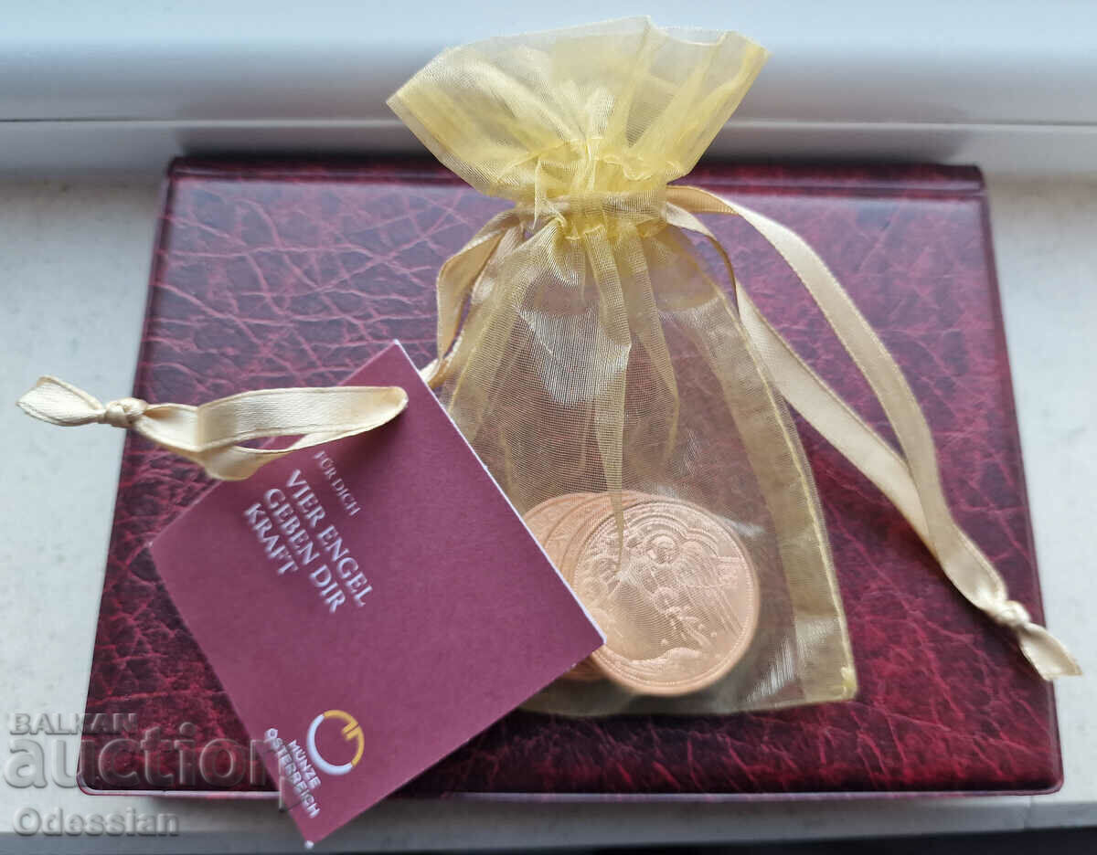 Auction Austria • Set of 4 euro coins "GUARDIAN ANGELS" Auction Austria • Set of 4 euro coins "GUARDIAN ANGELS"