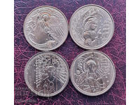 Austria • Set of 4 euro coins "GUARDIAN ANGELS"