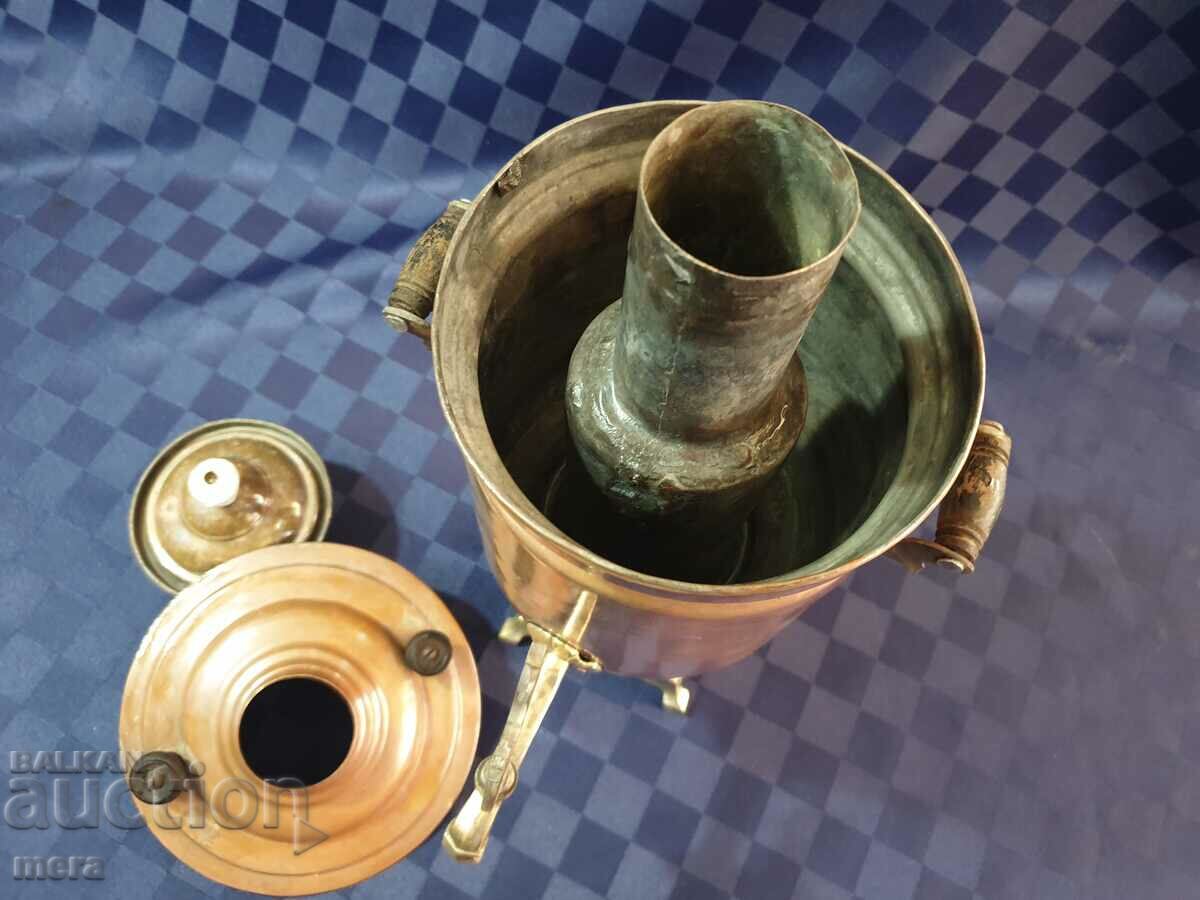 Auction Ancient coal samovar Auction Ancient coal samovar