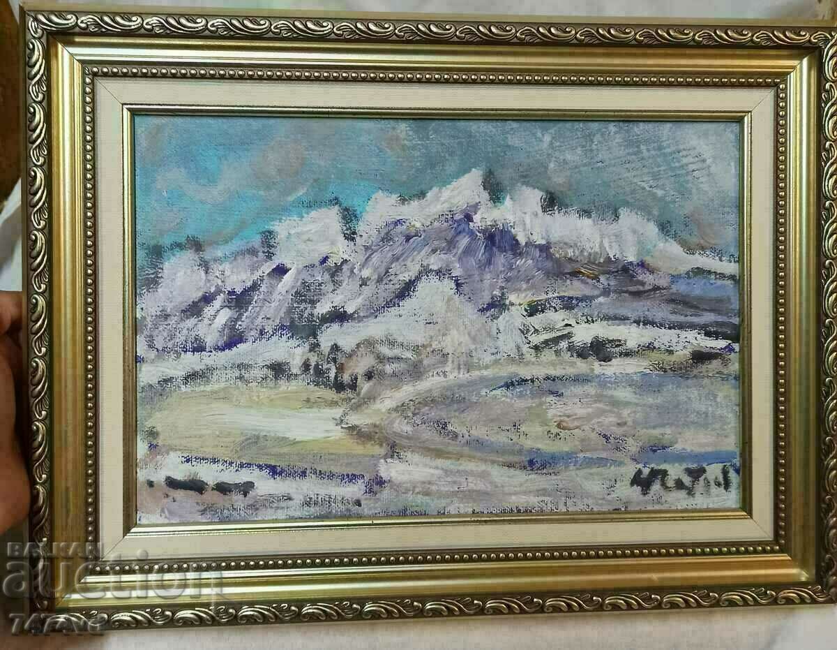 CHAVDAR PETROV PAINTING FROM PERSONAL COLLECTION NOT SHOWN