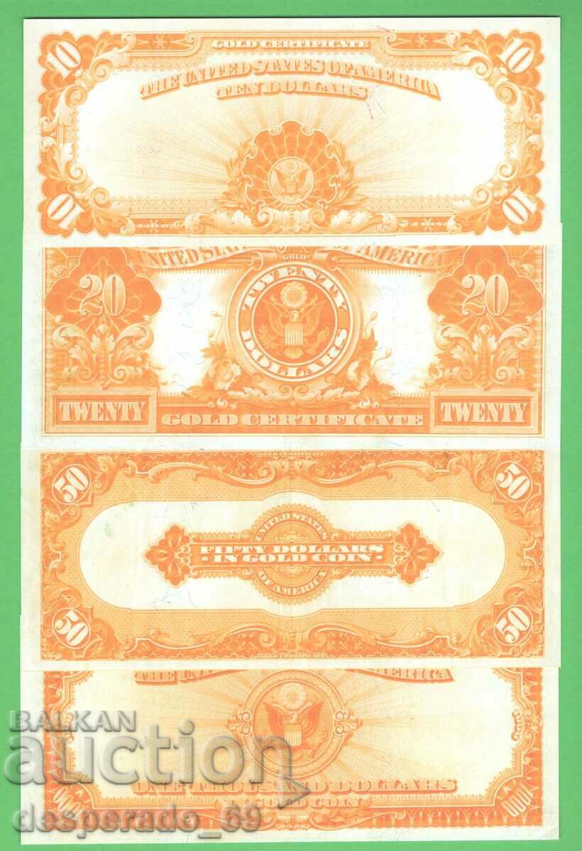 (¯`'•.¸(reproduction) USA 1922 UNC -4 pcs. banknotes¸.•'´¯) with price 12.00 BGN | € 6.14 (¯`'•.¸(reproduction) USA 1922 UNC -4 pcs. banknotes¸.•'´¯) with price 12.00 BGN | € 6.14