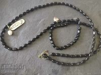 Necklace, 70 cm long necklace, jewelry with bracelet, branded, 31.03.24