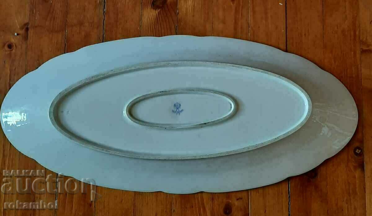 Auction Porcelain tray Imperial Russia, MS Kuznetsova 1875 Auction Porcelain tray Imperial Russia, MS Kuznetsova 1875