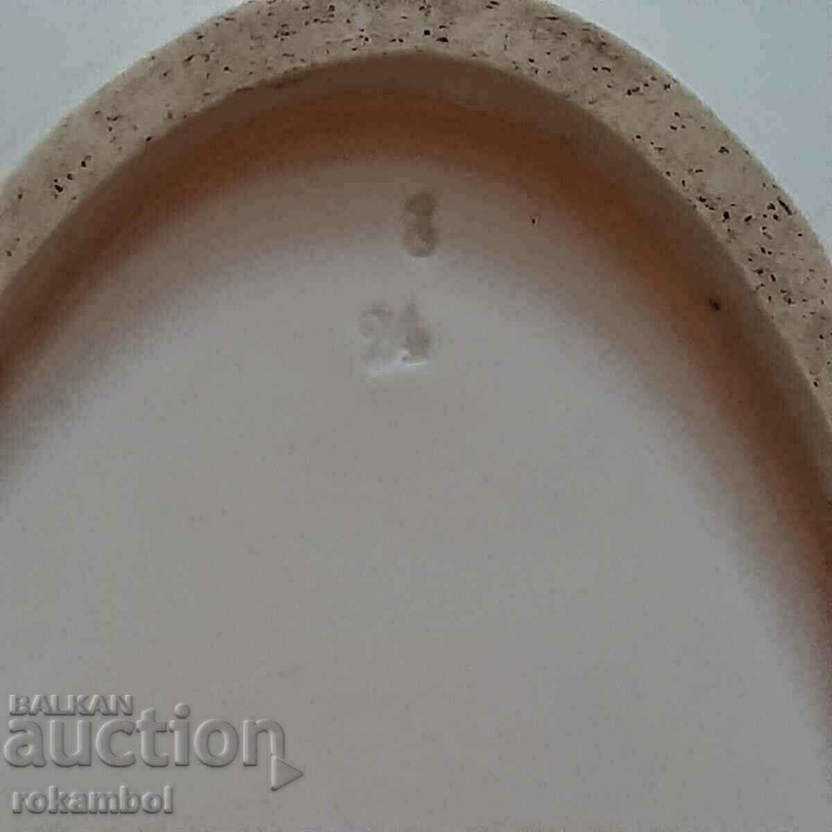 Porcelain tray Imperial Russia, MS Kuznetsova 1875 - 5 Porcelain tray Imperial Russia, MS Kuznetsova 1875 - 5