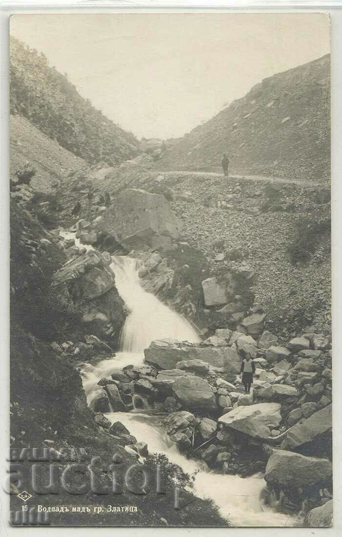Bulgaria, Cascada de deasupra orașului Zlatitsa, 1933.