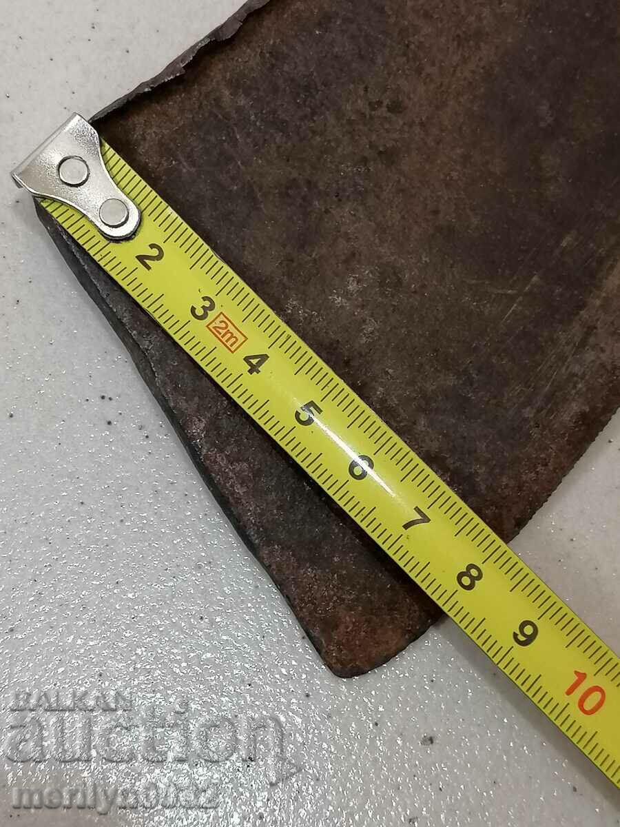 Old hand forged saber, axe, axe, knife - 7 Old hand forged saber, axe, axe, knife - 7