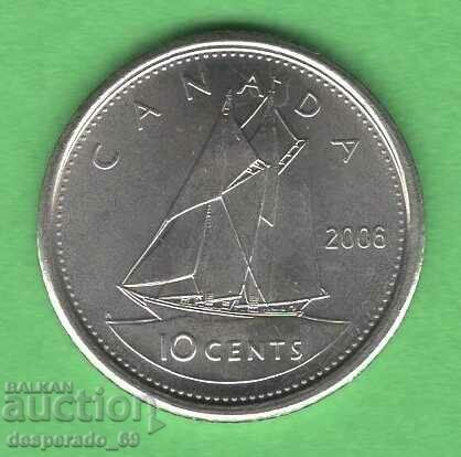 (¯`'•.¸ 10 cents 2006 CANADA UNC ¸.•'´¯)