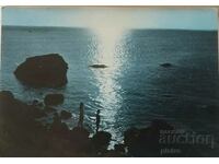 Bulgaria BAPHA-VARNA Postcard. 1960 Sunrise Sun...