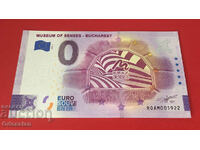 MUZEUL SIMTURILOR - BUCURESTI - bancnota 0 euro / 0 euro